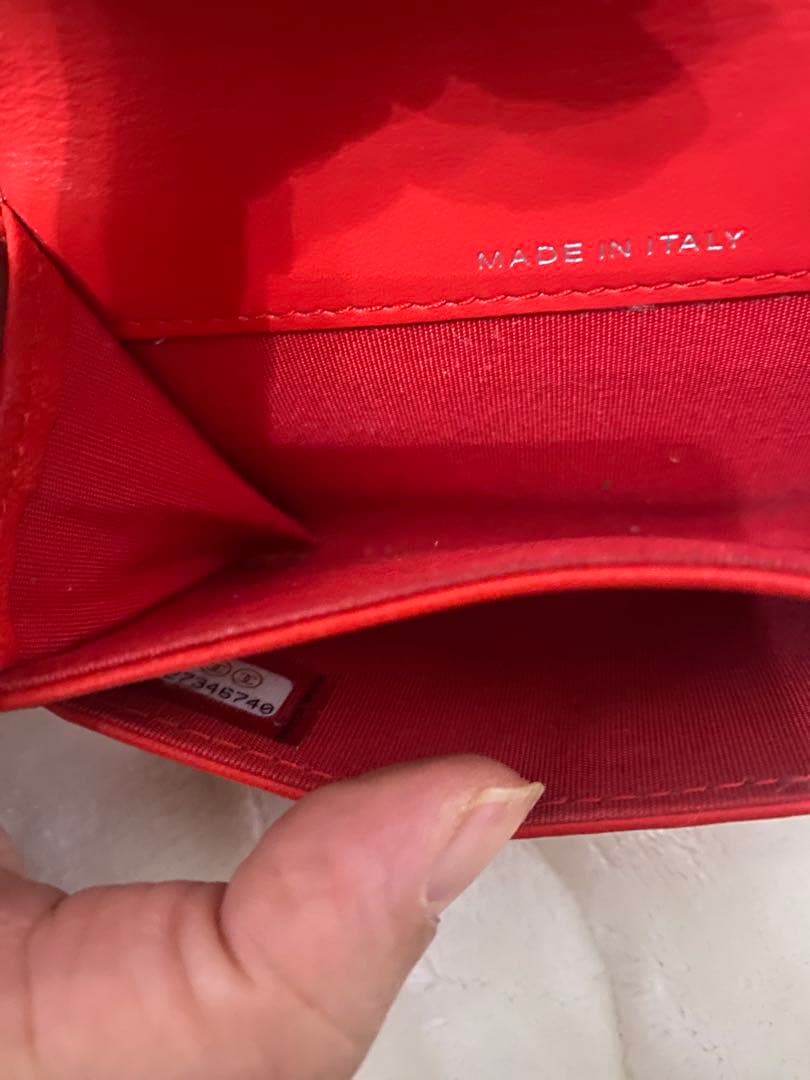 CHANEL カメリア 名刺入れ カードケース　ケース　美品