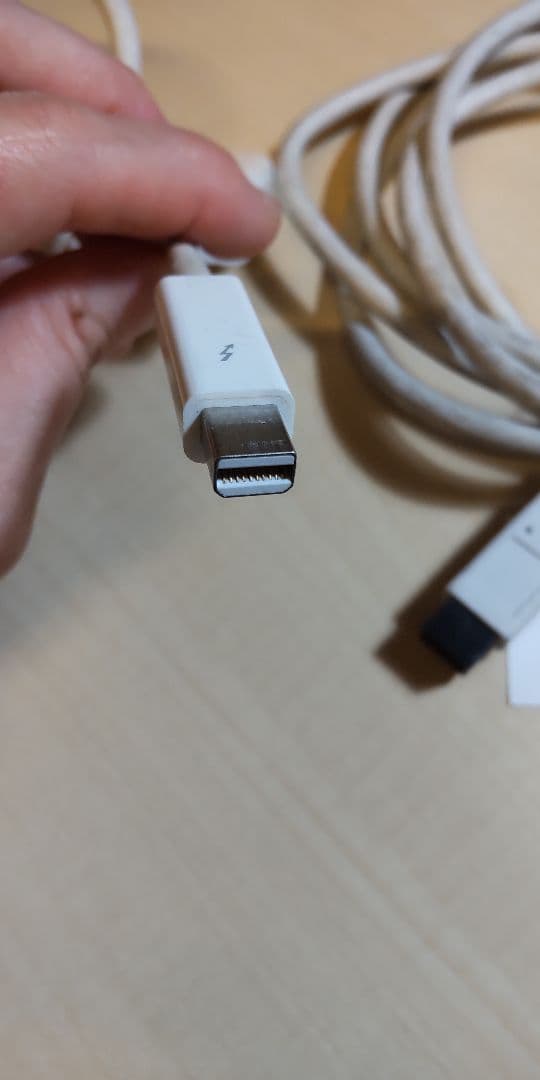 Thunderbolt-FireWireアダプター A1463　ケーブル2本