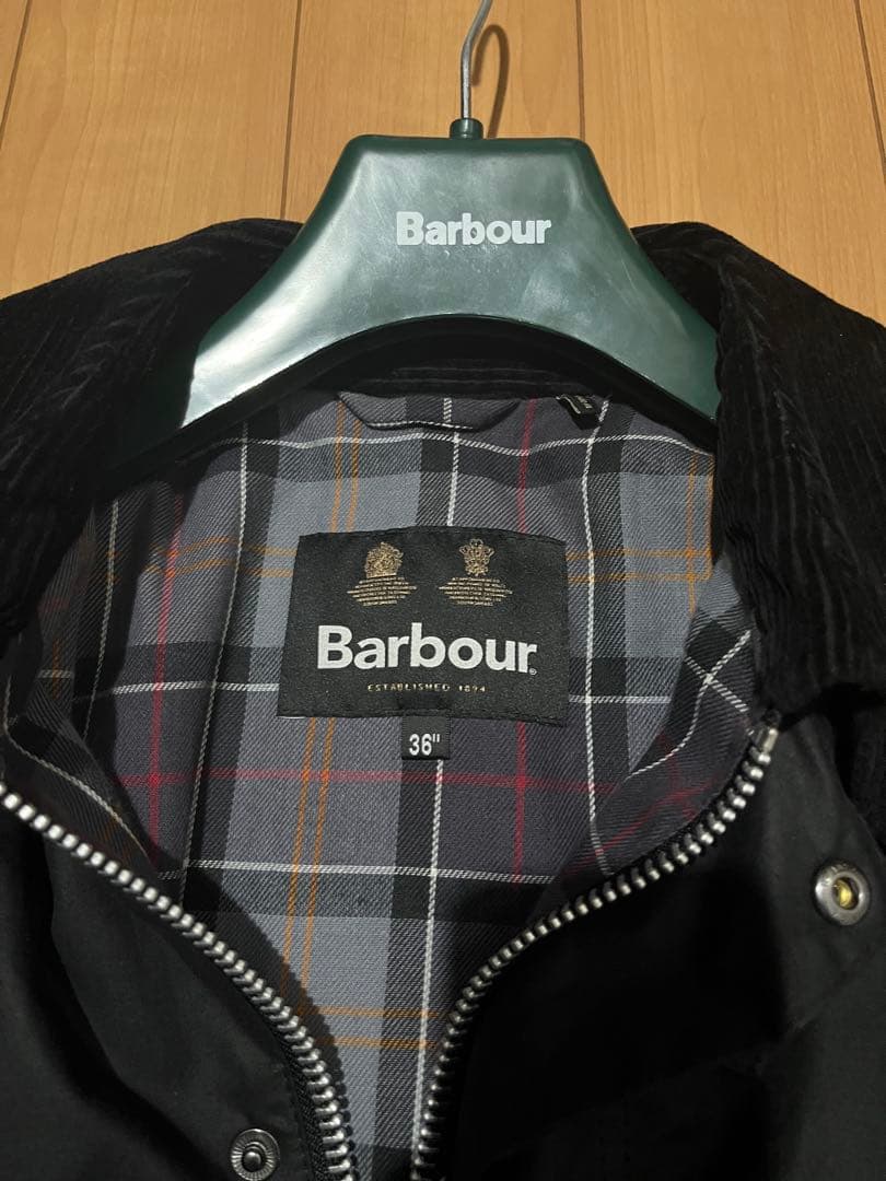 ジャケット・アウター Barbour TRANSPORT 36 waxed cotton black
