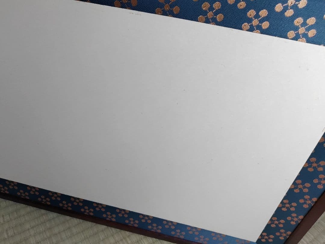 茶道具 風炉屏風先 利休梅 裏網代 両面使い 上透かし 箱付き 送料無料