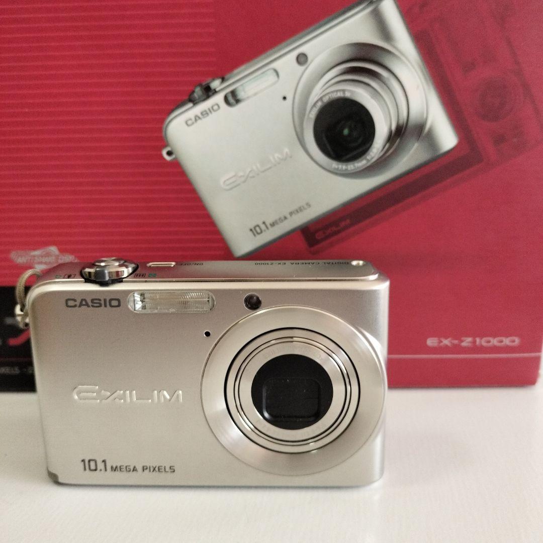【中古品】CASIO EXILIM EX-Z1000 デジカメ（三脚付き）
