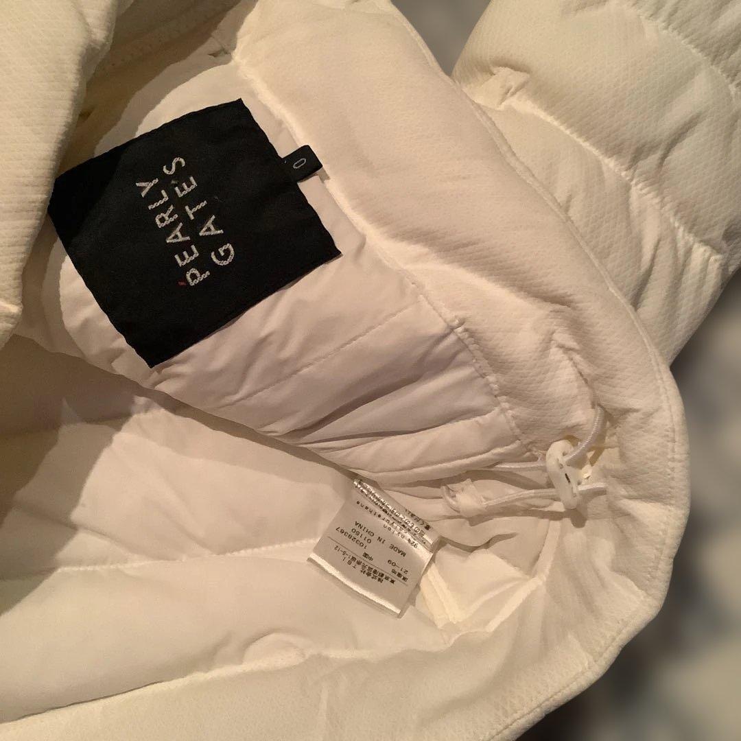 PEARLY GATES ホワイト キルトジャケット