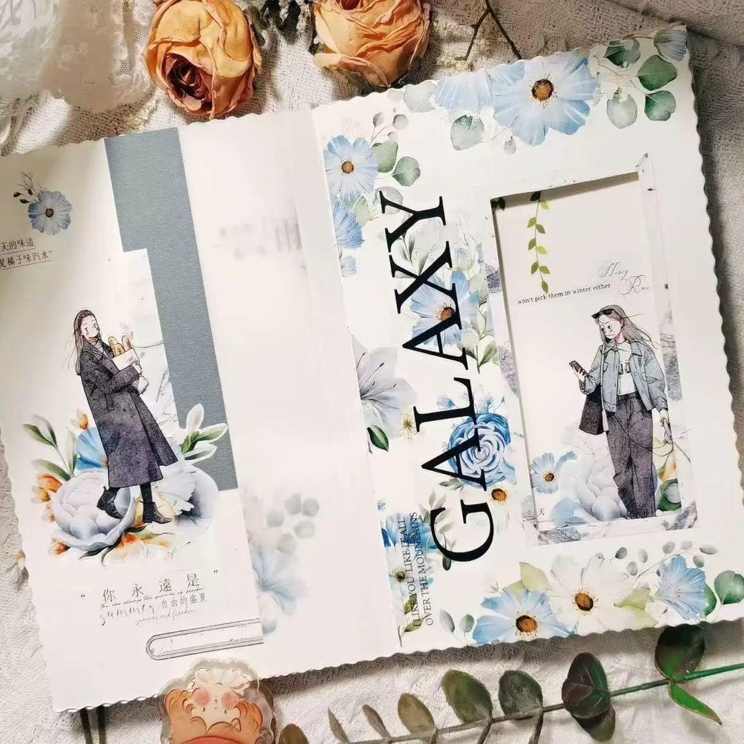 新品　走過　PET霧面型抜きタイプ　マスキングテープ　マステ　10m