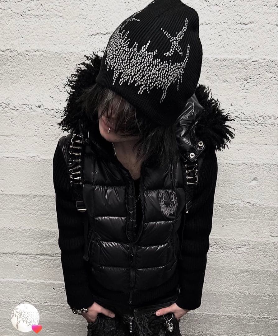 【⭐️希少⭐️】etherealexist フーディ パーカー ダウン ベスト