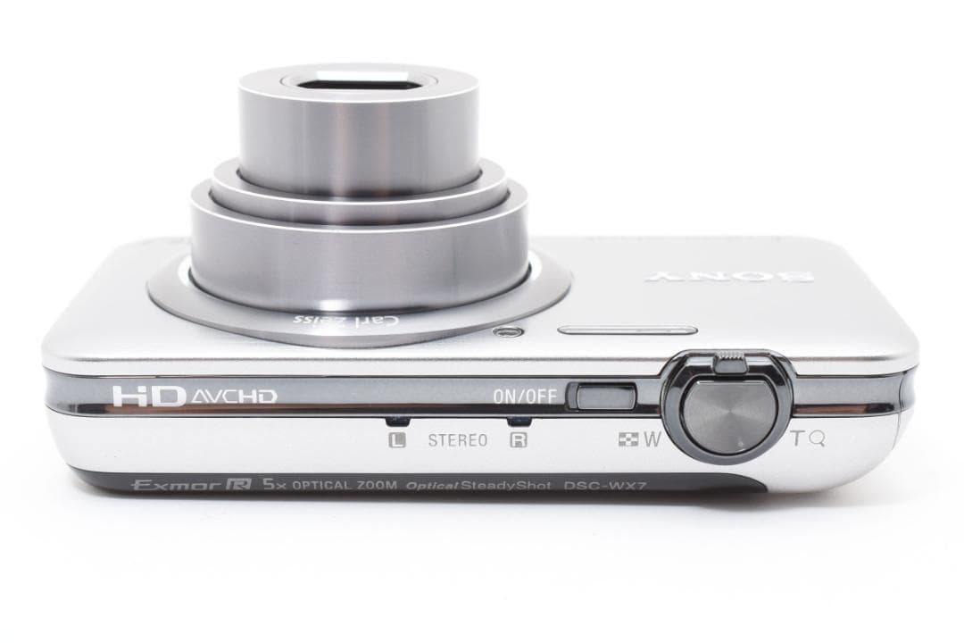 【極美品】SONY Cyber-shot DSC-WX7 シルバー　新品級！