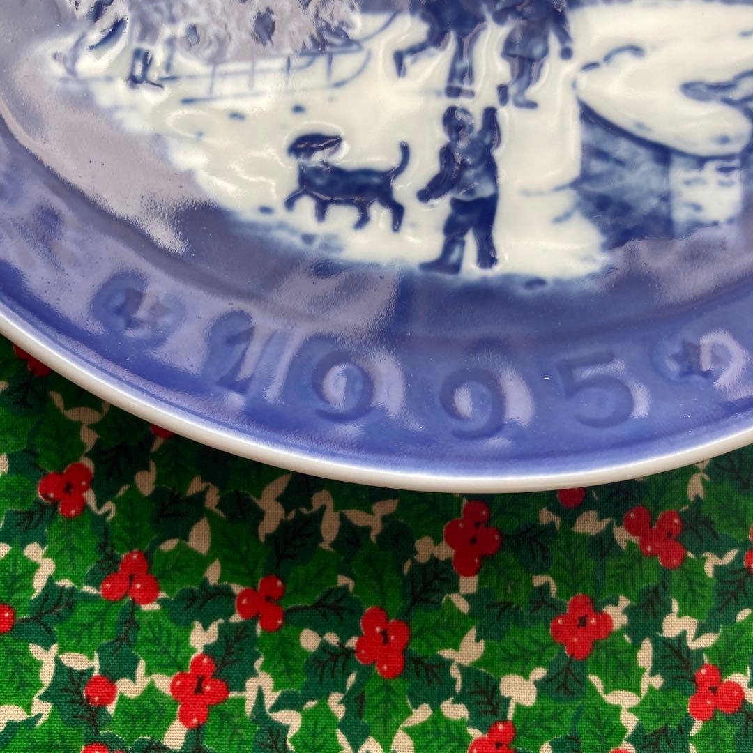 【箱入り】ロイヤルコペンハーゲン　イヤープレート　1995年