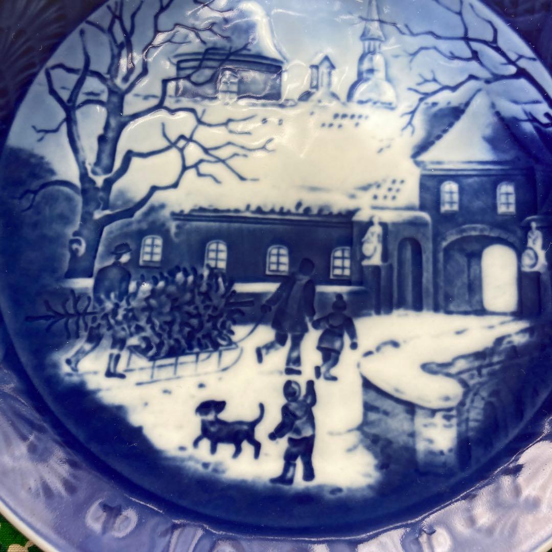 【箱入り】ロイヤルコペンハーゲン　イヤープレート　1995年