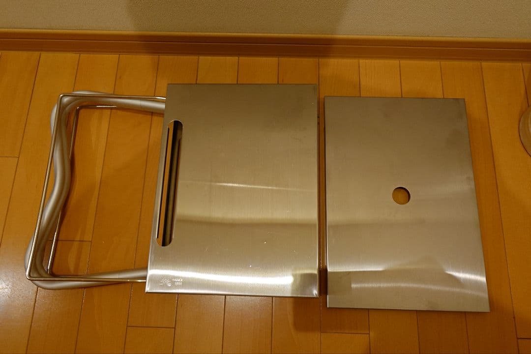 【使用2回】スノーピーク 焚火MYテーブル ステンレス トレー付