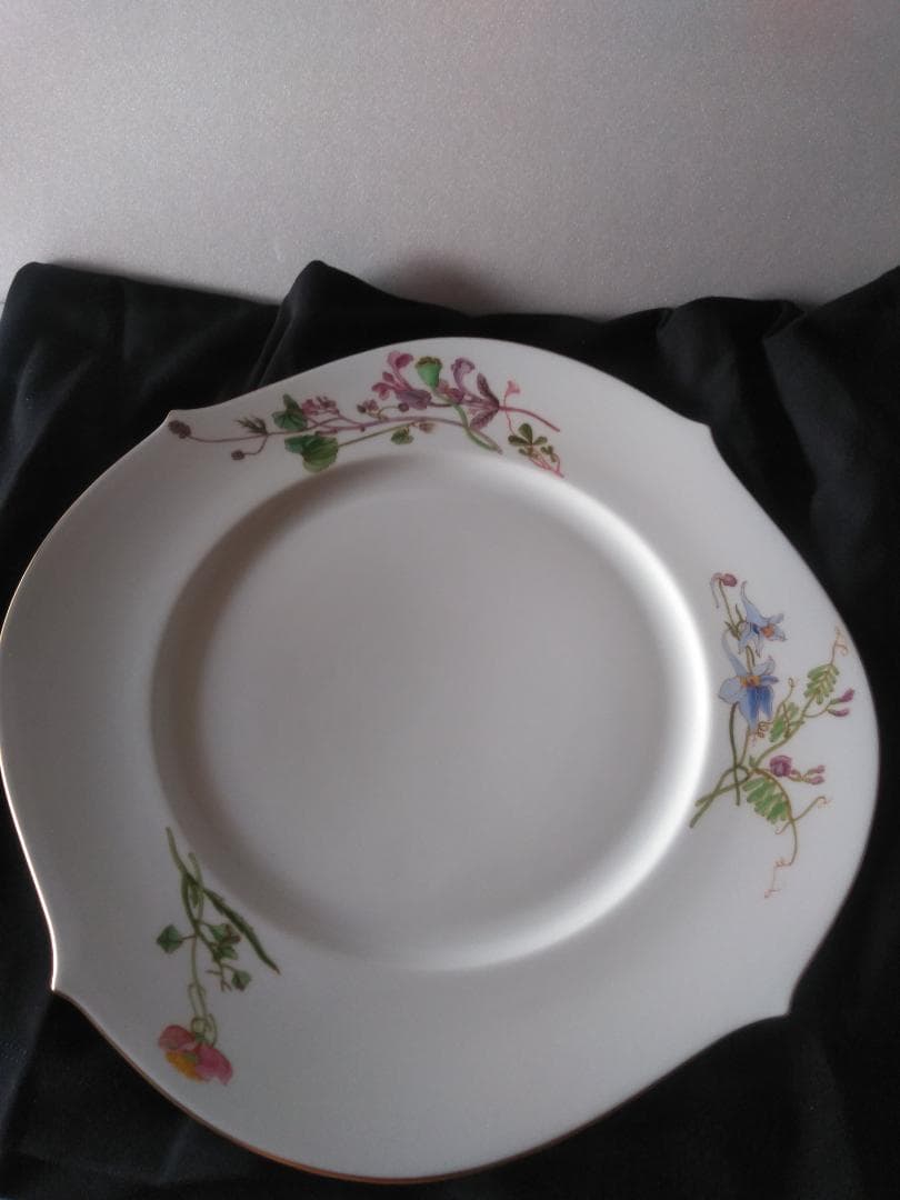 マイセン　フローラ　サービスプレート