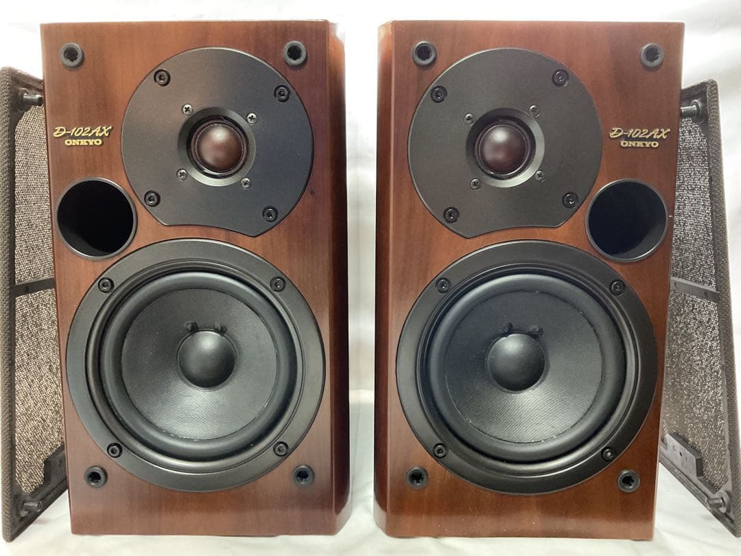 ONKYO D-102AX ブックシェルフ型スピーカー エッジ交換済み