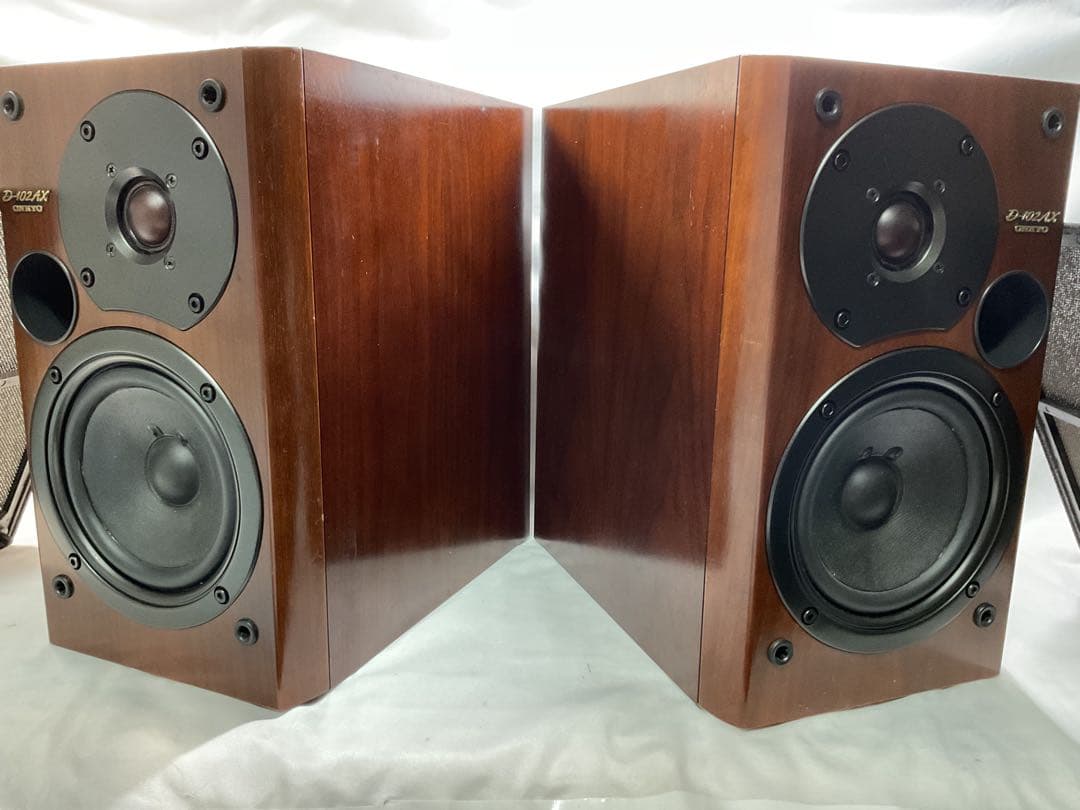 ONKYO D-102AX ブックシェルフ型スピーカー エッジ交換済み