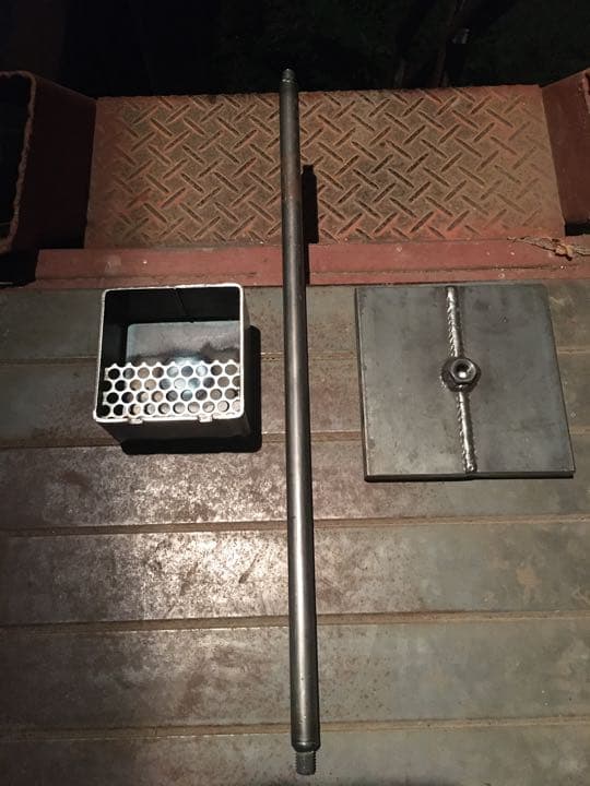 大幅値下げ！分解できるインダストリアルエレクトリカルトリプルアクセル灰皿スタンド