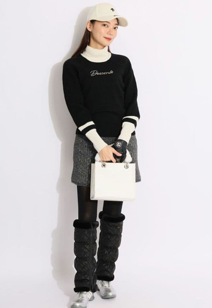 新品未使用★パーリーゲイツ マスターバニー カートバッグ フェイクファーハンドル