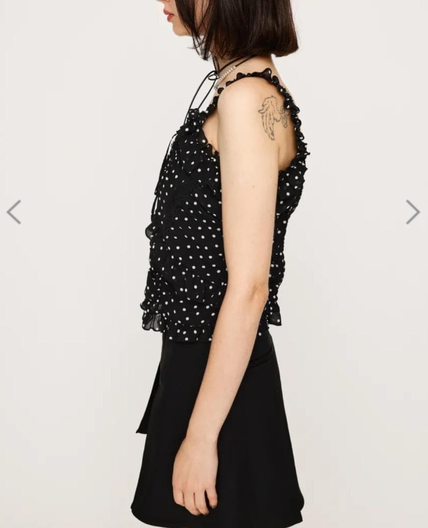 新品★SLY★SHEER SQUEEZE CAMI トップス★アイボリー