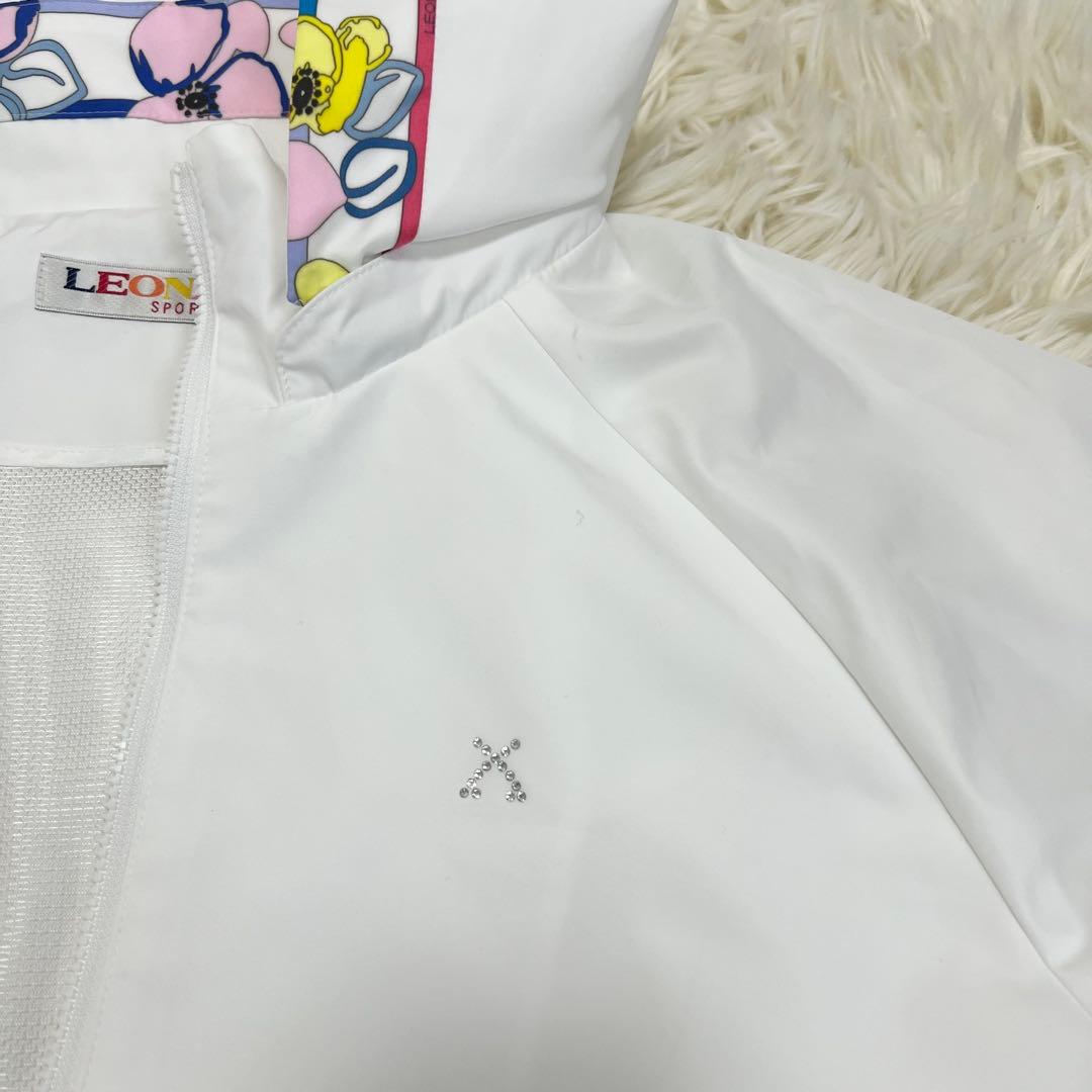 【新品未使用タグ付き】レオナール　ナイロンジャンバー