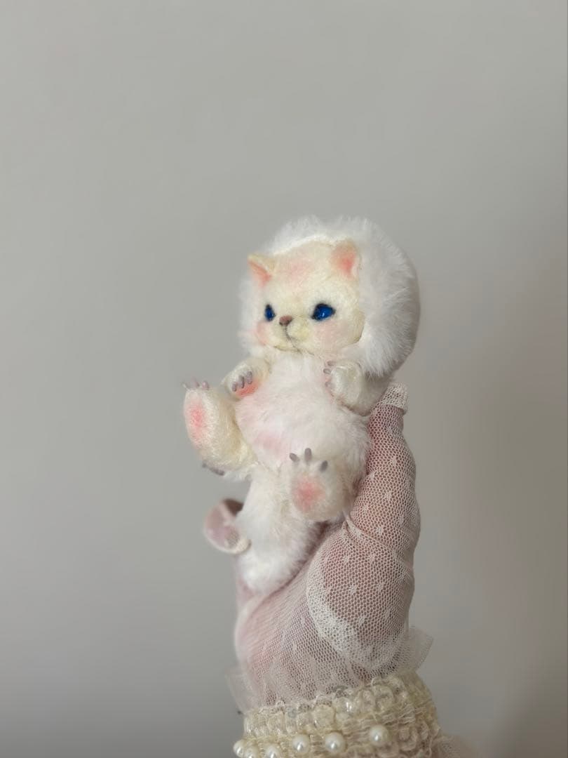 アートドール　こねこ幻獣No.57 羊毛フェルト