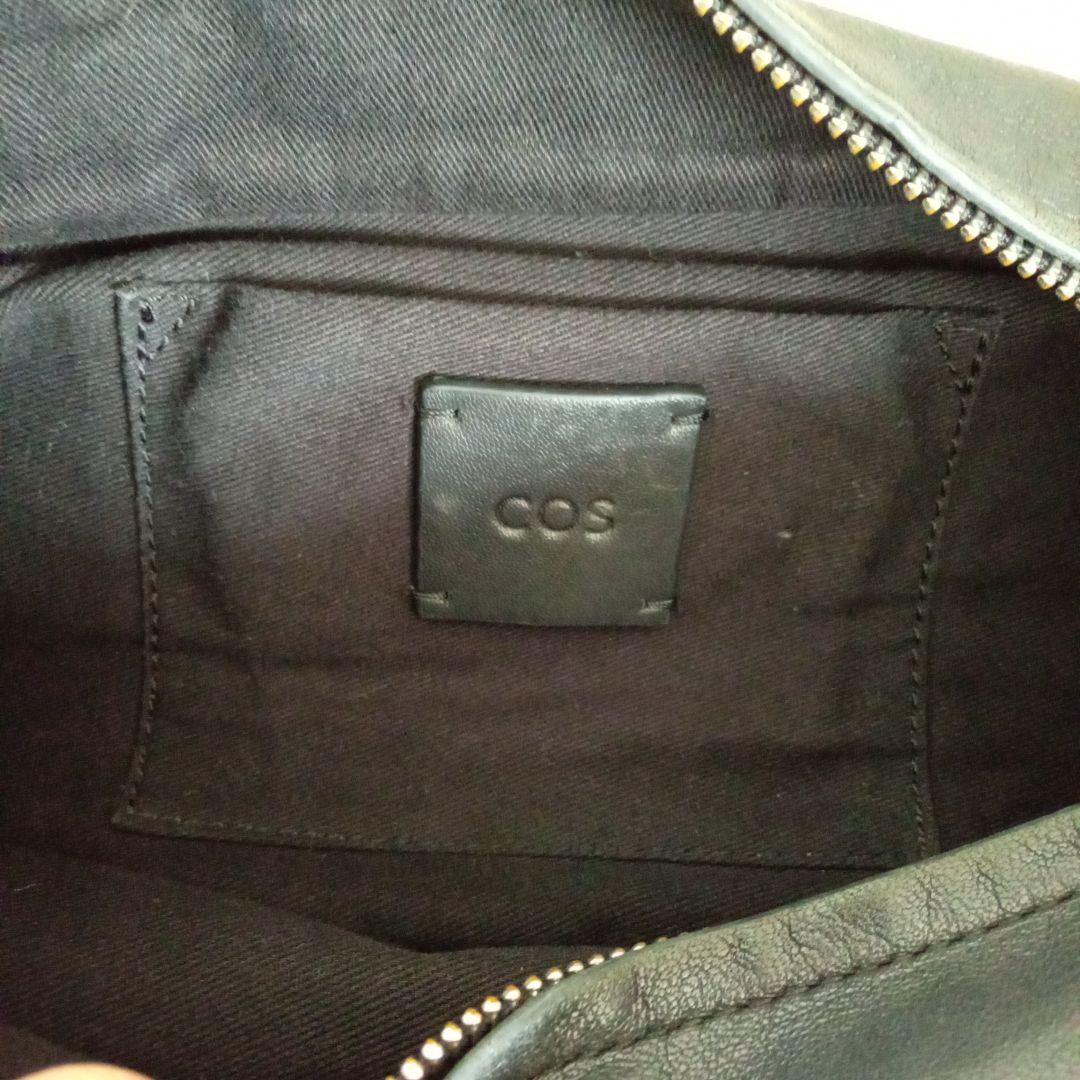 cosレザープリーツベルトバッグ