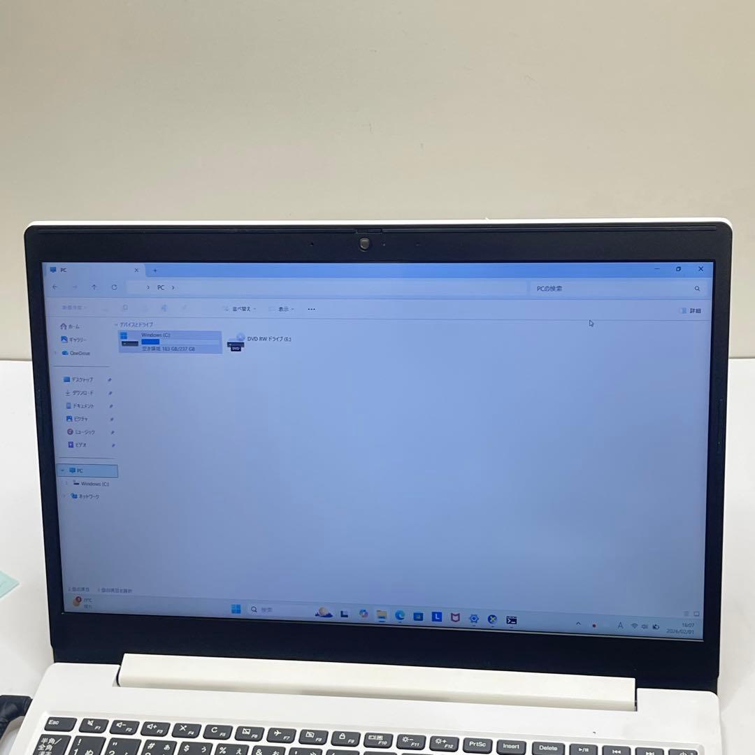 #981 レノボ ideaPad L340 15API Ryzen7office