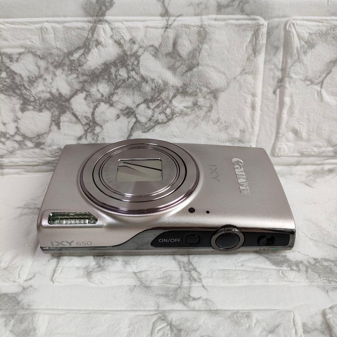 【2時間使用美品】Canon　IXY650　コンパクトデジタルカメラ　コンデジ