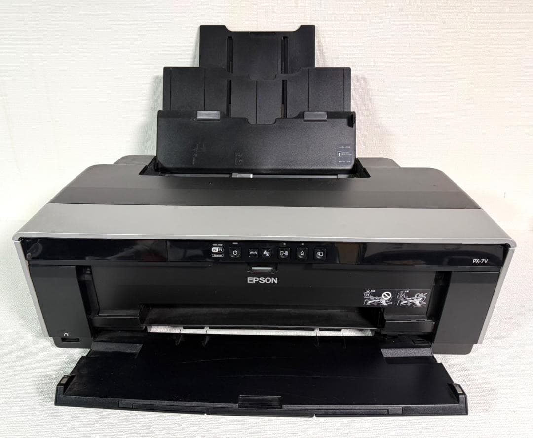 プリンター　EPSON　PX-7V　純正インクカートリッジ付　【ジャンク品】