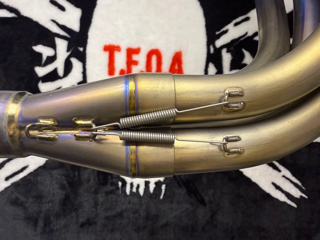 Z900RS用　K-FACTORY ケイファクトリー　CLRフルチタンエキパイ