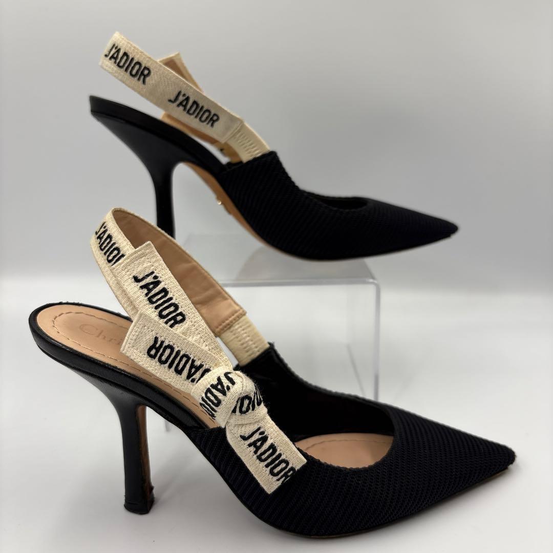 クリスチャンディオール スリングバック　サンダル 34.5 22cm 人気