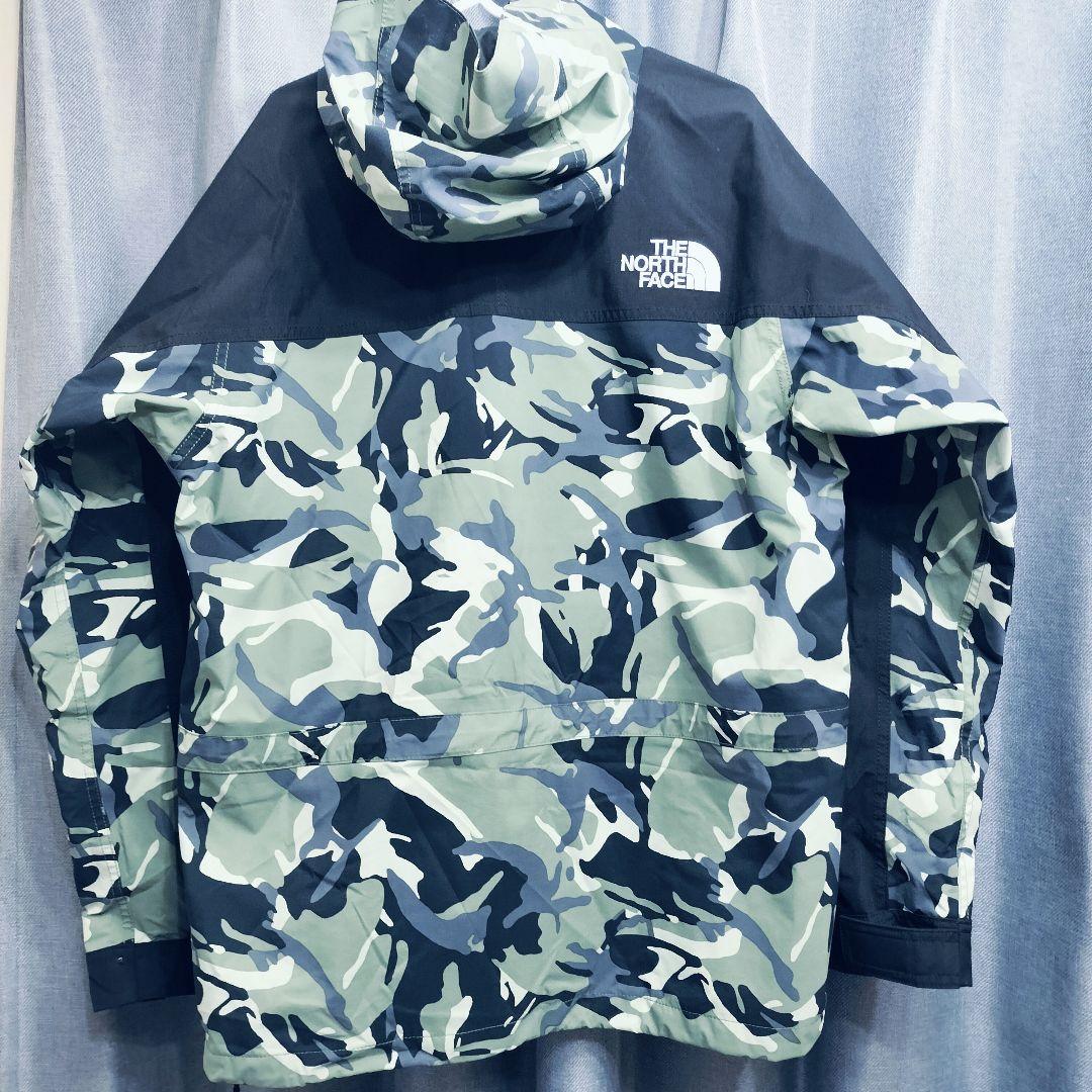 【ノースフェイス】ノベルティマウンテンライトジャケットカモフラ柄 ゴアテックス