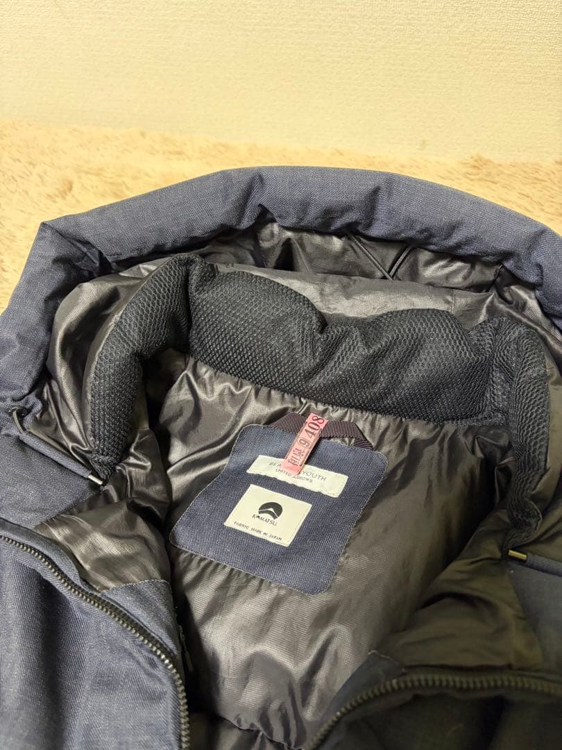 BEAUTY & YOUTH ダウンジャケット 700FP クリーニング済