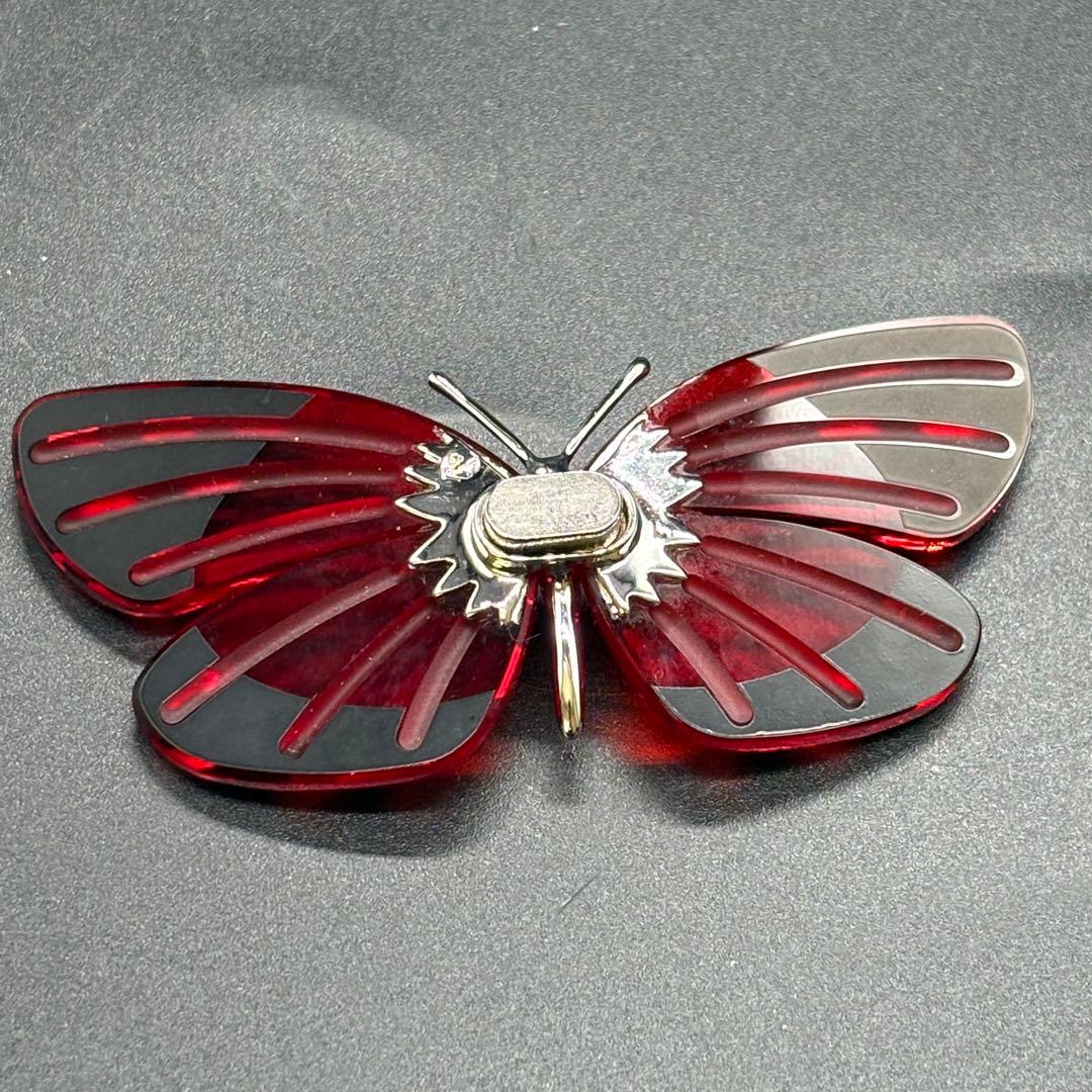 箱付き　スワロフスキー 置物 インテリア バタフライ アデナ 　no.175