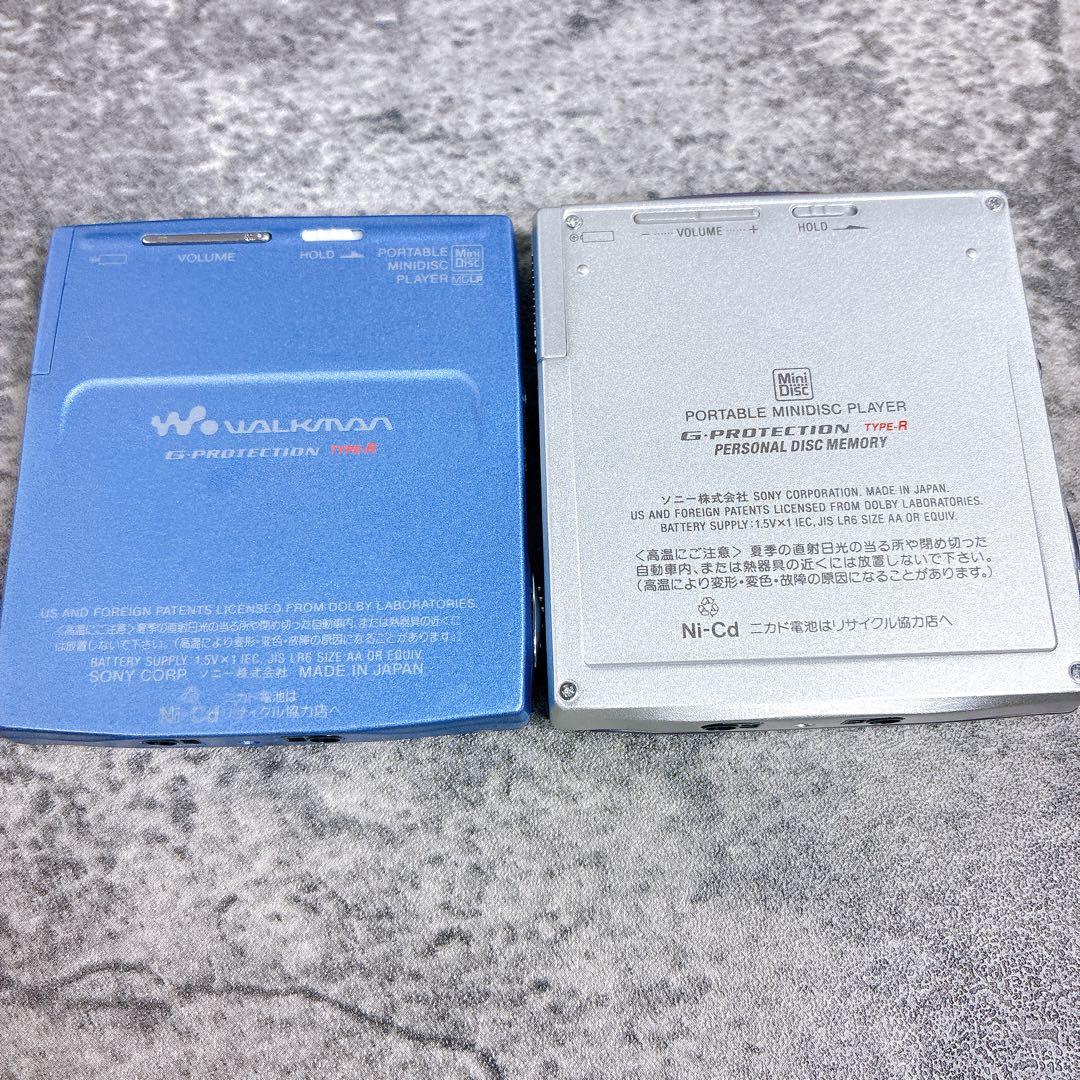 美品　ソニー　MD ウォークマン　MZ-E707 MZ-E909 動作品