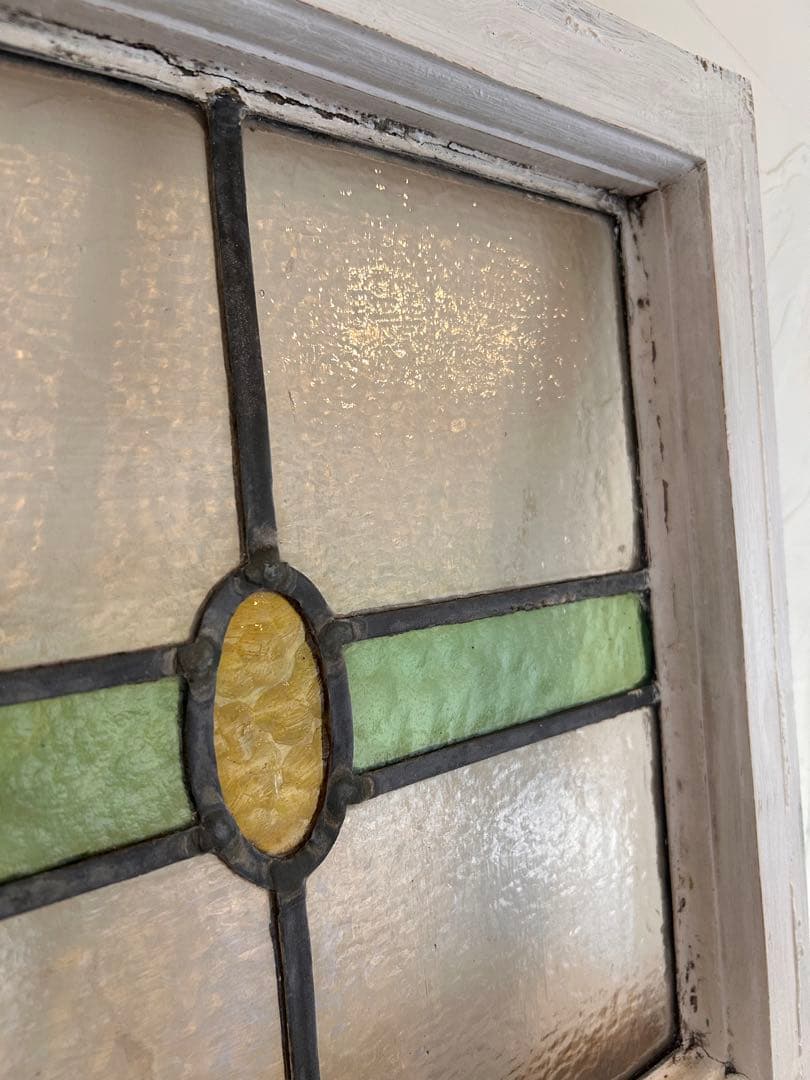 英国アンティーク ステンドグラス 窓枠　イギリス