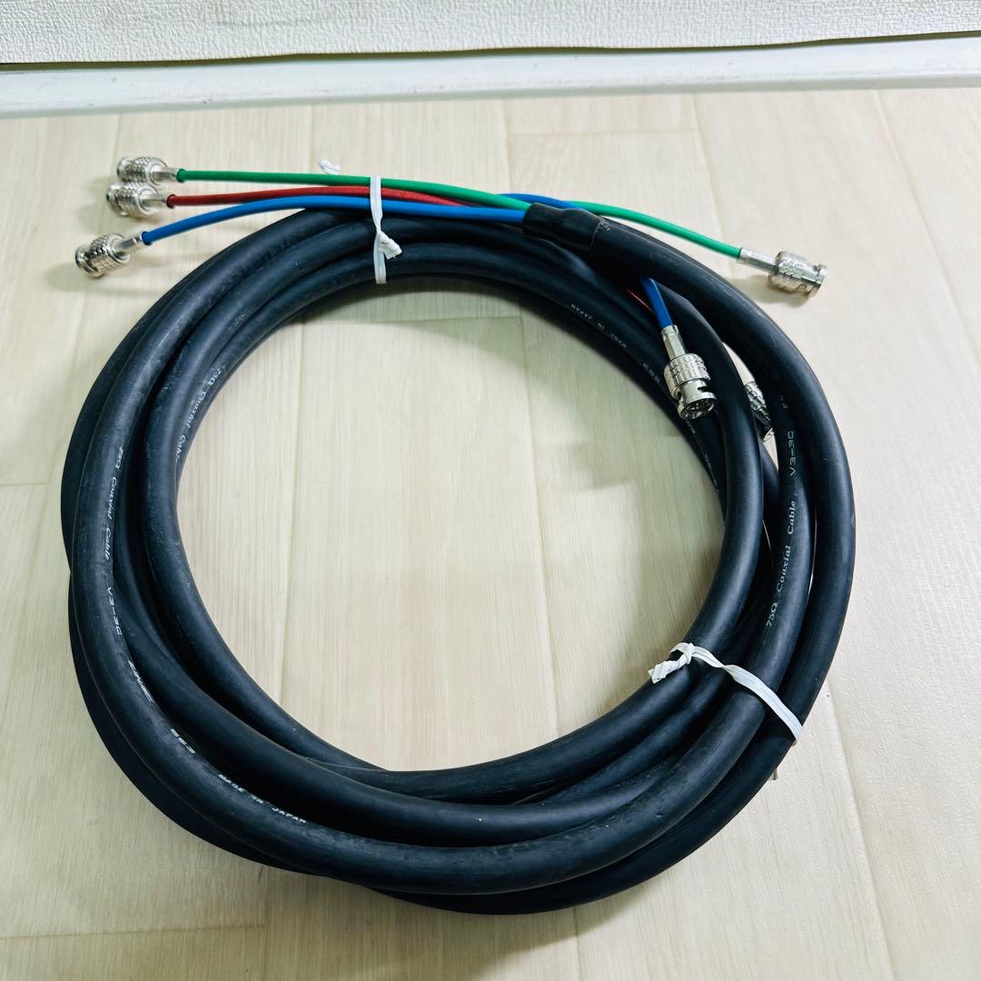 75Ω Coaxial Cable V3-3C CANARE 563 6本