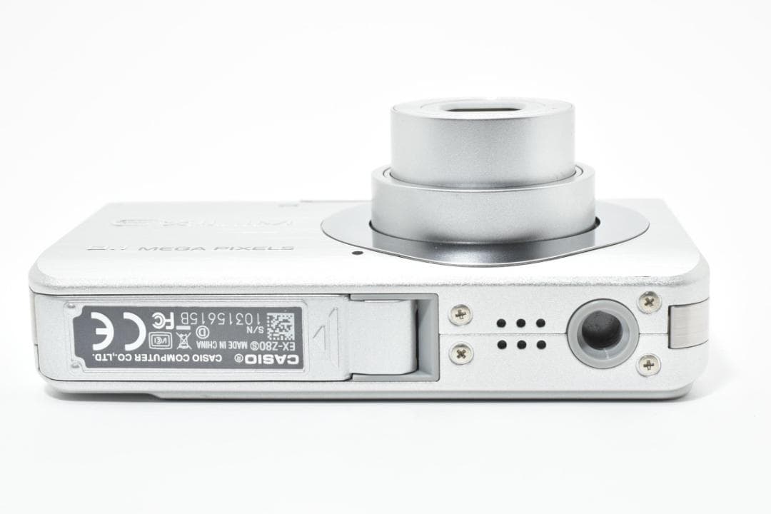 【美品】CASIO EXILIM EX-Z80 シルバー　動作確認済