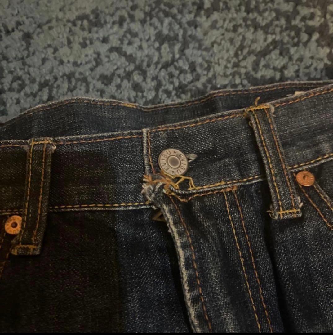 【レア】EVISU デニムパンツ　漢字　No.3 31×32