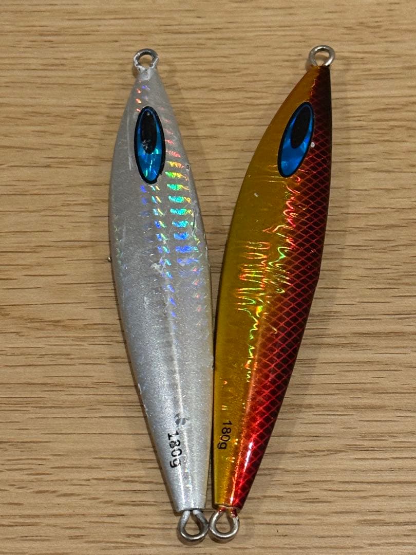 ダイワ　ソルティガ　FKジグTG 180g シルバー&アカキン　まとめ売り