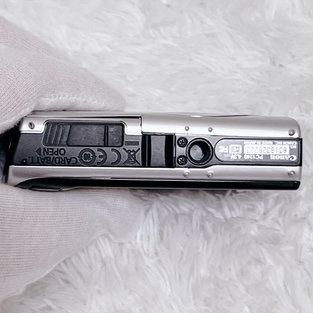 【美品】Canon IXY DIGITAL 910 IS シルバー コンデジ