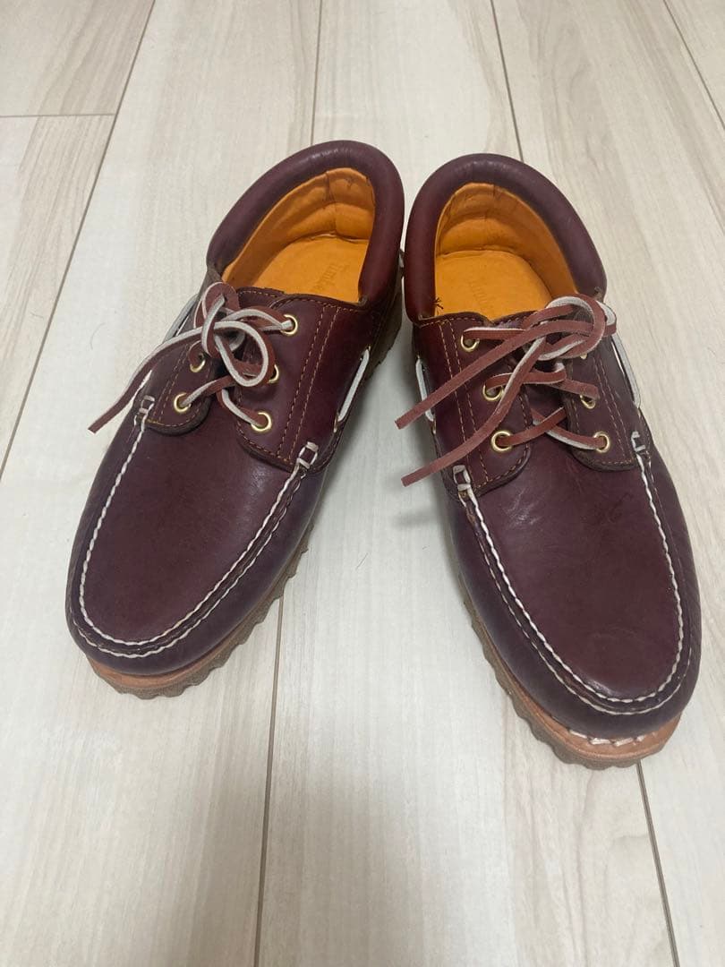 美品 timberland 3eye classic lug ティンバーランド