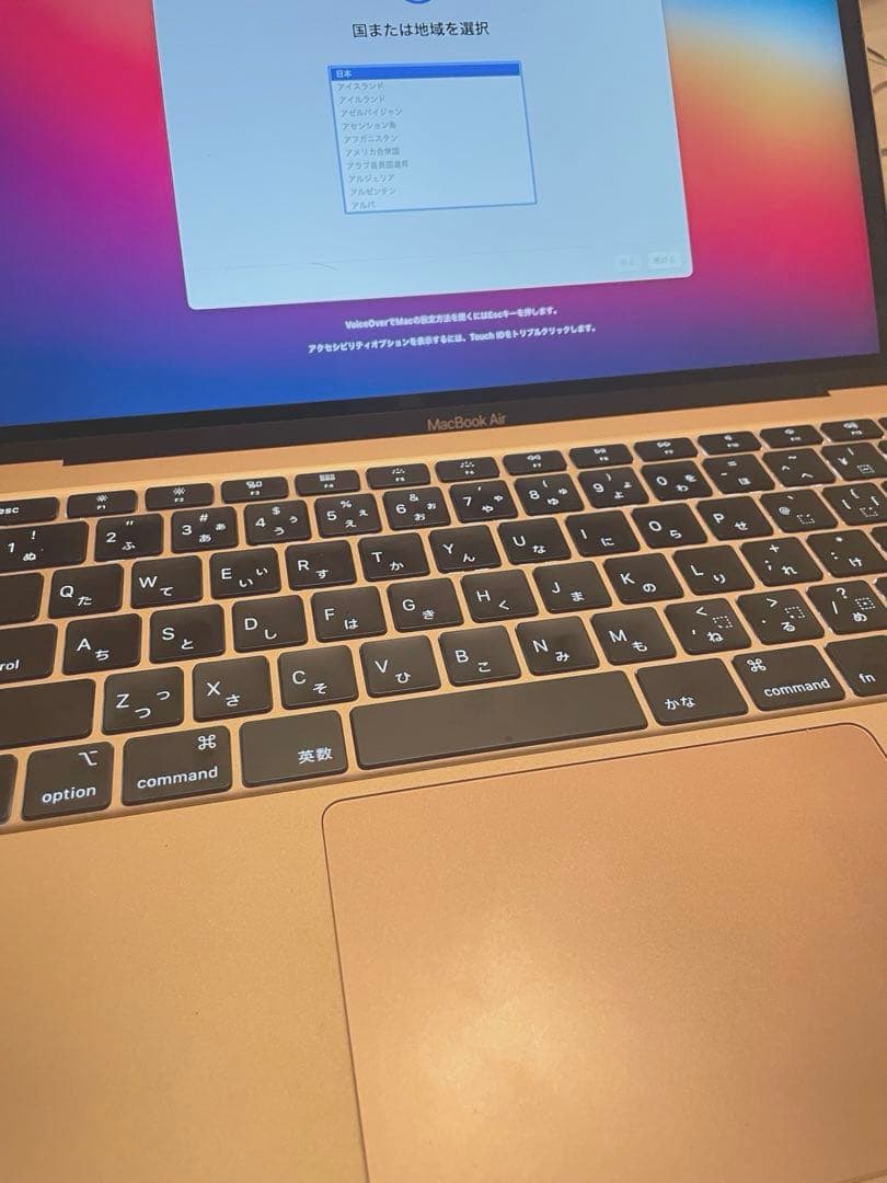 【希少レアカラーPINK】MacBooK Air