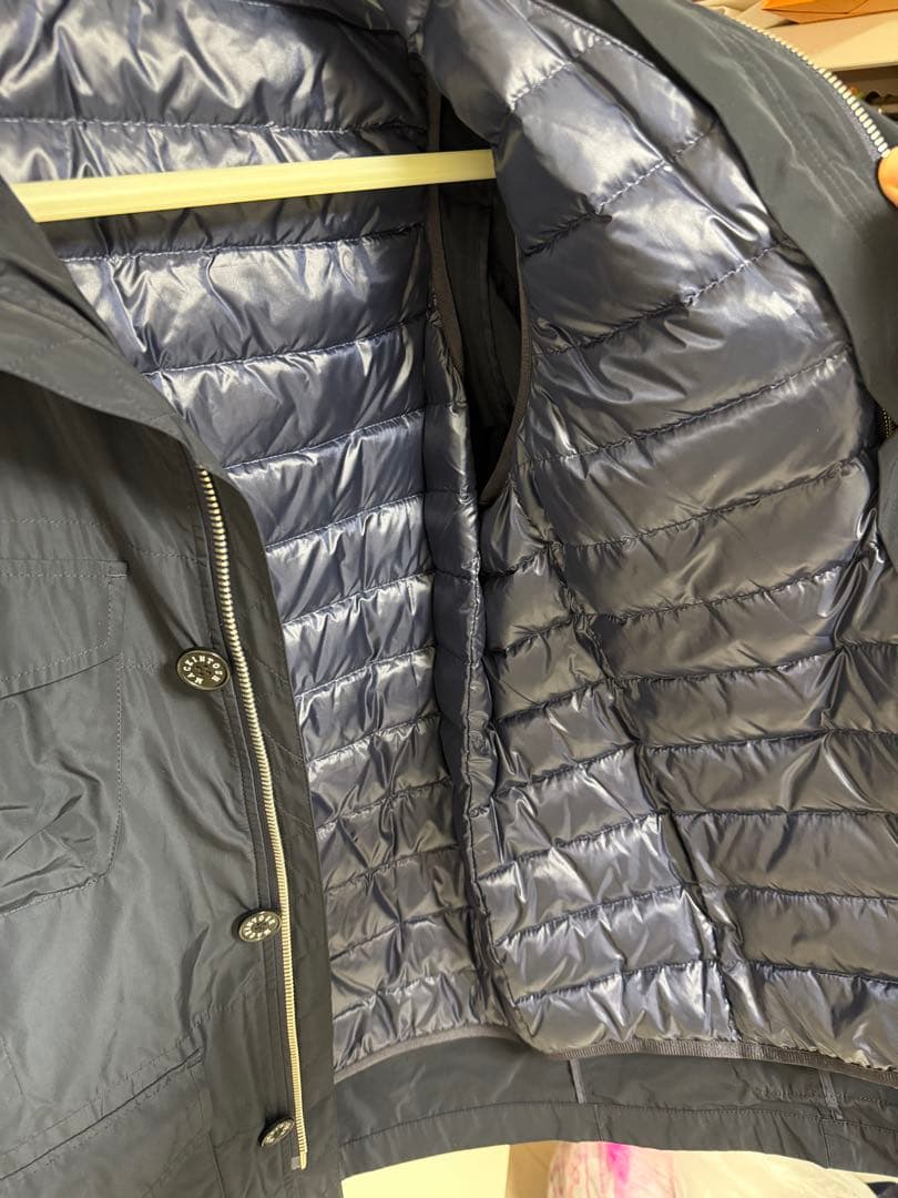 マッキントッシュ　ロンドン　バーウィック　ネイビー　サイズ40 ダウンベスト