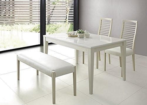 BLO DC WH　4脚　ダイニングチェア　ホワイト　タモ材