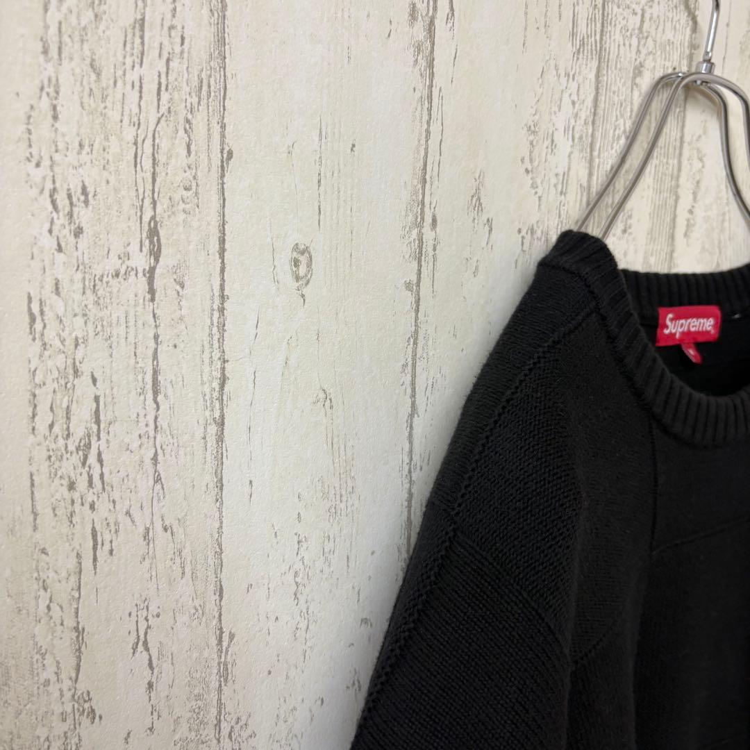 【激レア】SUPREME シュプリーム　ニット　セーター　ボックスロゴ　ゆるだぼ