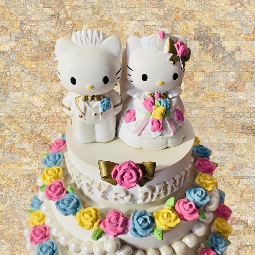 【希少】ハローキティ ウェディングケーキ オルゴール