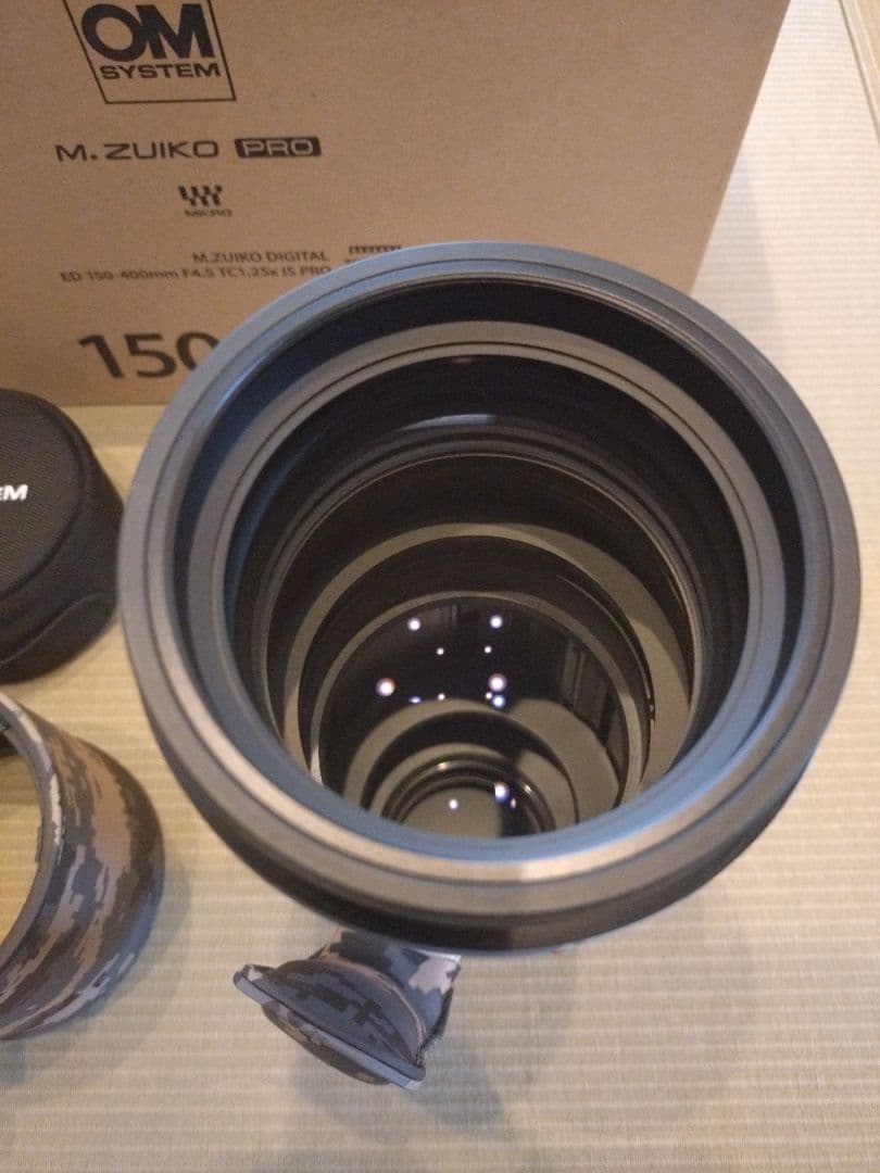 OM SYSTEM M.ZUIKO PRO 150-400mm　美品