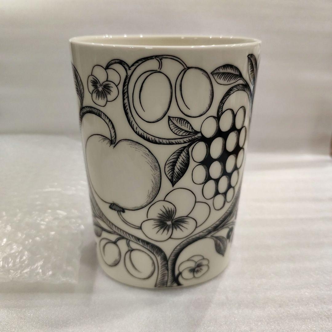 新品★ARABIA150年記念 限定品★ブラック パラティッシ フラワーベース