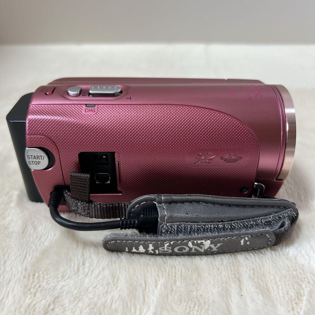 【極美品】SONY HDR-CX270V ビデオカメラ ピンク デジタルカメラ