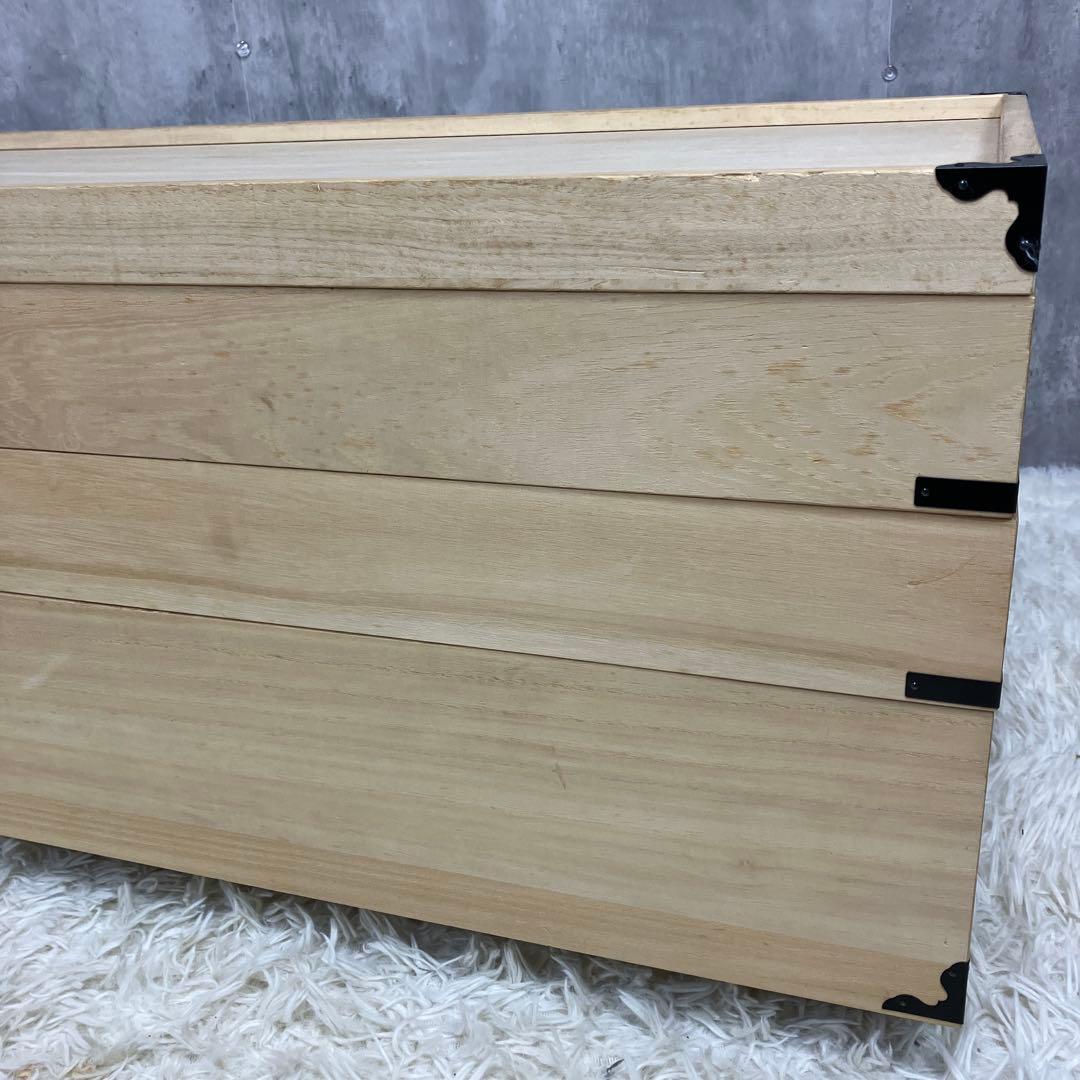 桐箪笥 桐箱 着物 衣装ケース 3段 桐タンス