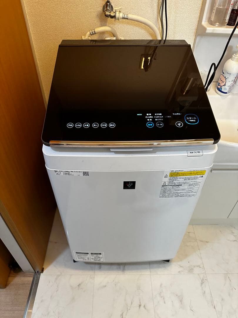 乾燥洗濯機　SHARP ESーPT10C-T 送料込み