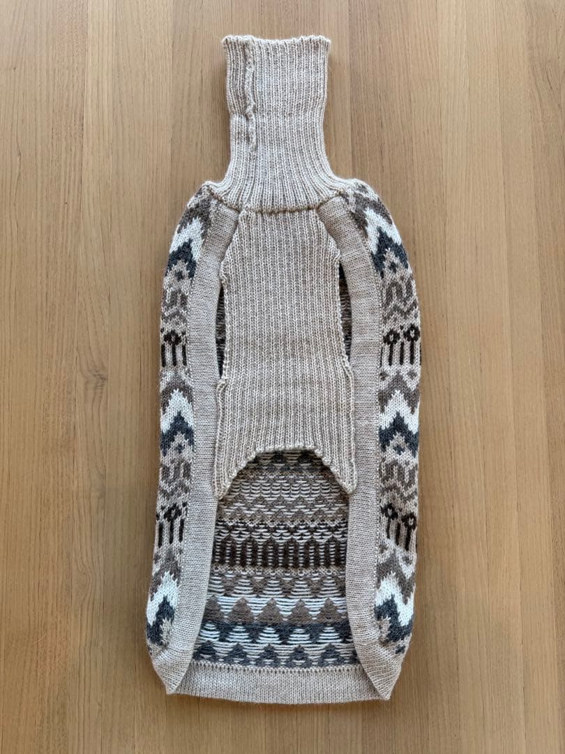 alqo wasi ドッグセーター（ウーリーウィンター）／Mサイズ