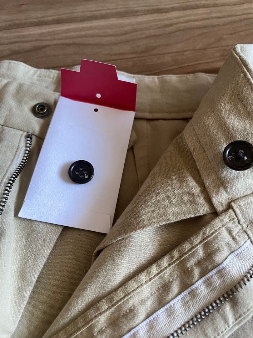 ＜6(ROKU)＞コットンチノワイドパンツ