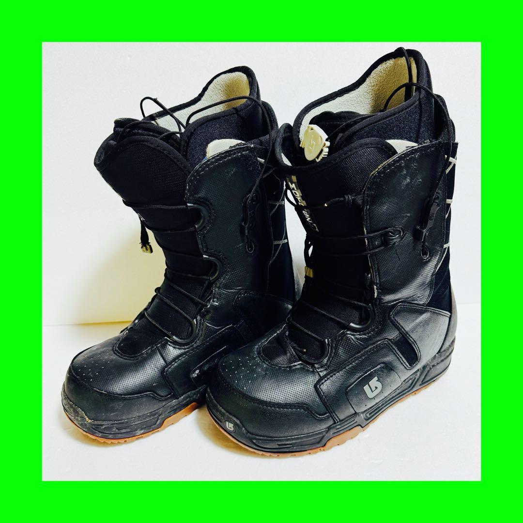26cm Burton スノーボードブーツ 黒バートン格安特価初心者